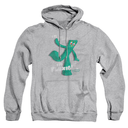 Gumby Flex Mens Hoodie Athletic Heather