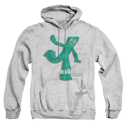Gumby Flex Mens Hoodie Athletic Heather