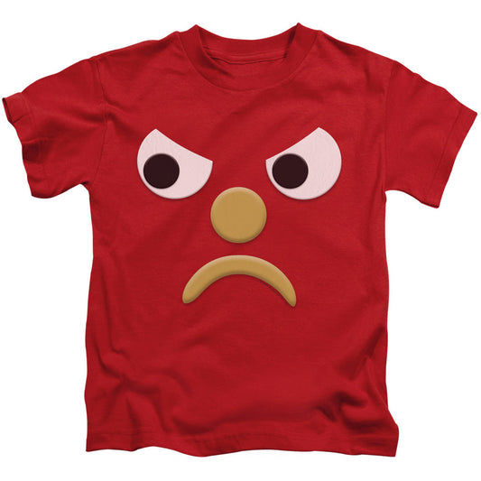 Gumby Blockhead G Juvenile Kids Youth T Shirt Red