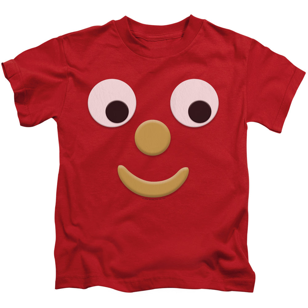 Gumby Blockhead J Juvenile Kids Youth T Shirt Red