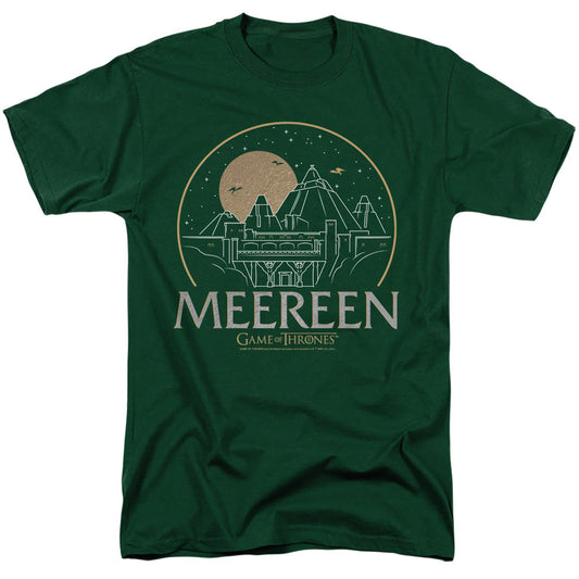 Game Of Thrones Meereen Mens T Shirt Hunter Green Officially Licensed