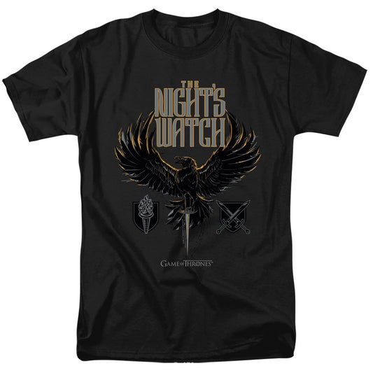 Game Of Thrones The Nights Watch Mens T Shirt Black Officially Licensed