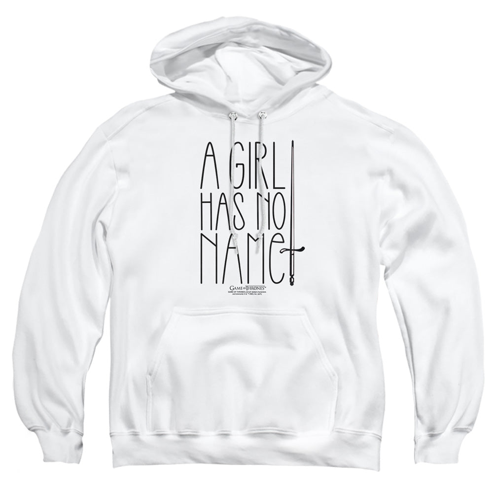 Game Of Thrones No Name Mens Hoodie White Officially Licensed