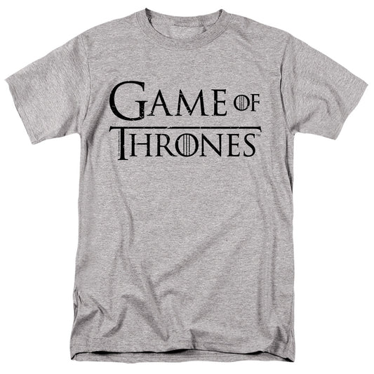 Game Of Thrones Logo 1 Mens T Shirt Athletic Heather Officially Licensed