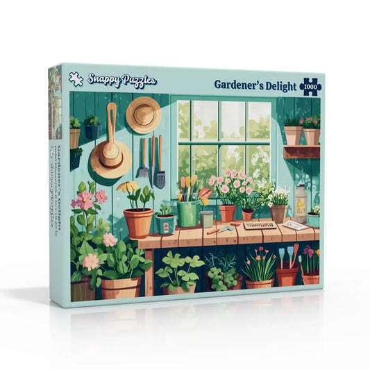 Gardener's Delight 1000 Piece Jigsaw Puzzle Snappy