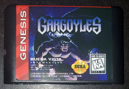 Gargoyles Sega Genesis Mega Drive Video Game Cartridge 1995