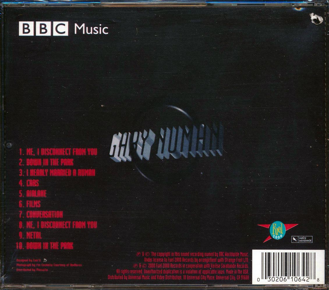 Gary Numan - The BBC Sessions [2000 Compilation Reissue] [New CD]