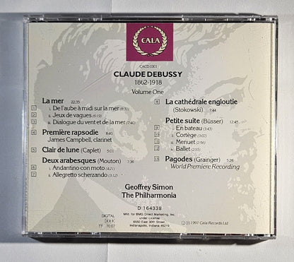 Geoffrey Simon - Debussy Volume One [1991 Club Edition] [Used CD]