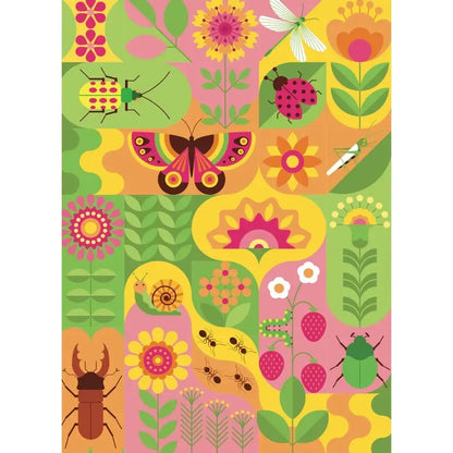 Geometric Nature 1000 Piece Jigsaw Puzzle Puzzledly