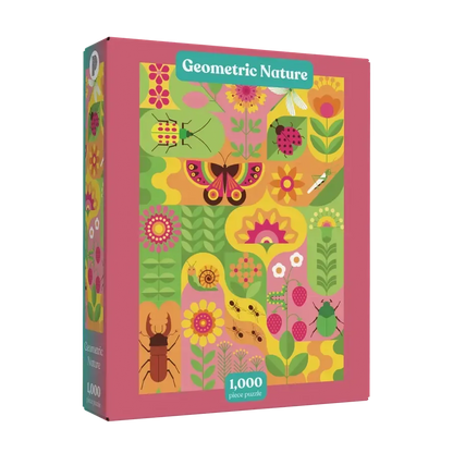 Geometric Nature 1000 Piece Jigsaw Puzzle Puzzledly