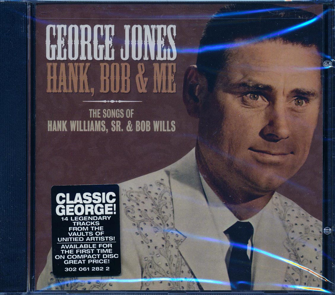 George Jones - Hank, Bob & Me: The Songs of Hank Williams, Sr. & Bob Wills [2003 Compilation] [New CD]