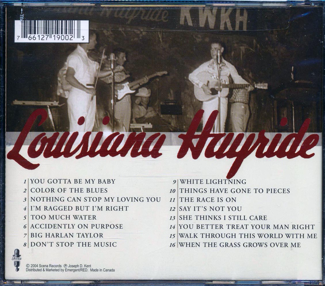 George Jones - Live Recordings From The Louisiana Hayride [2004 New CD]