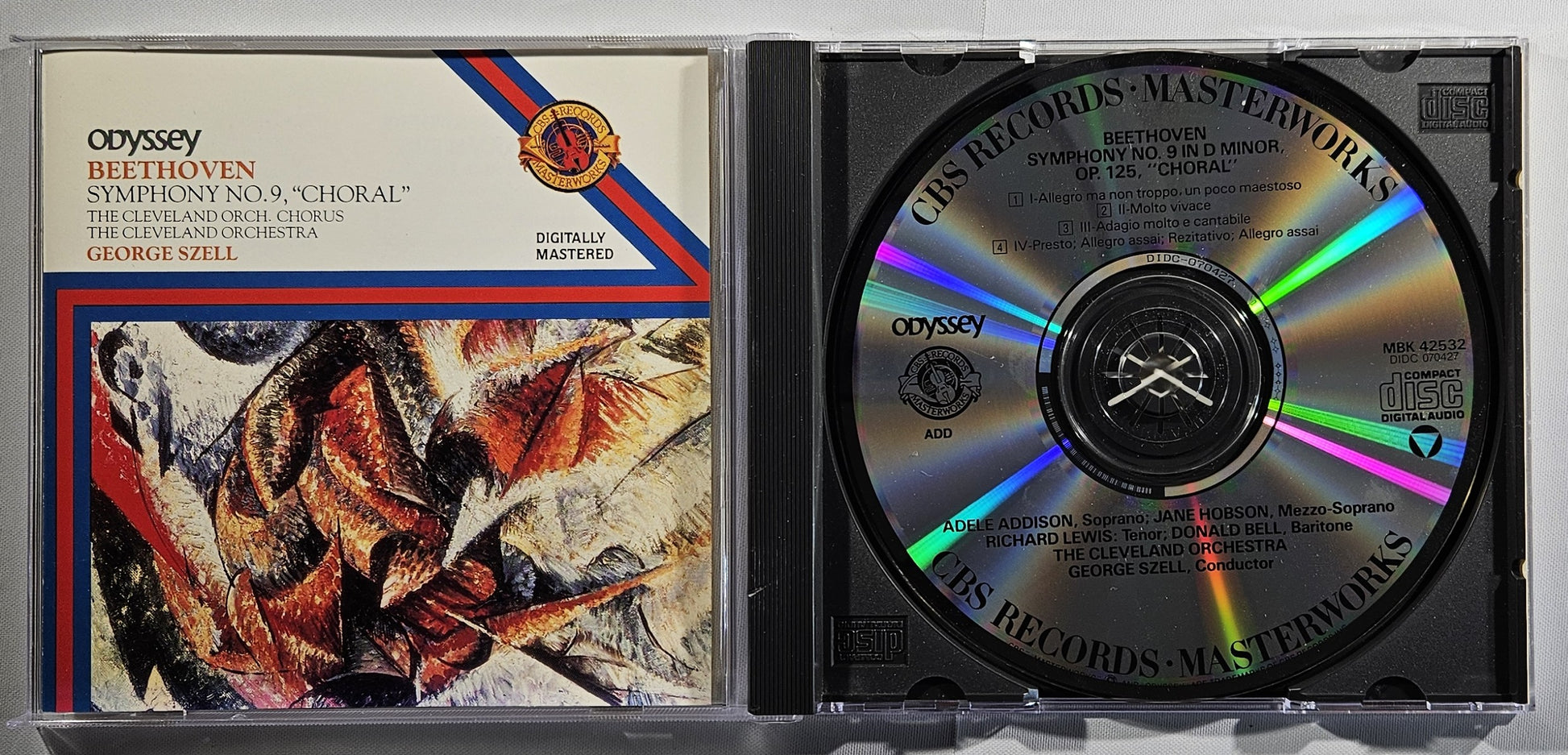 George Szell - Beethoven: Symphony No. 9, "Choral" [1988 Reissue] [Used CD]