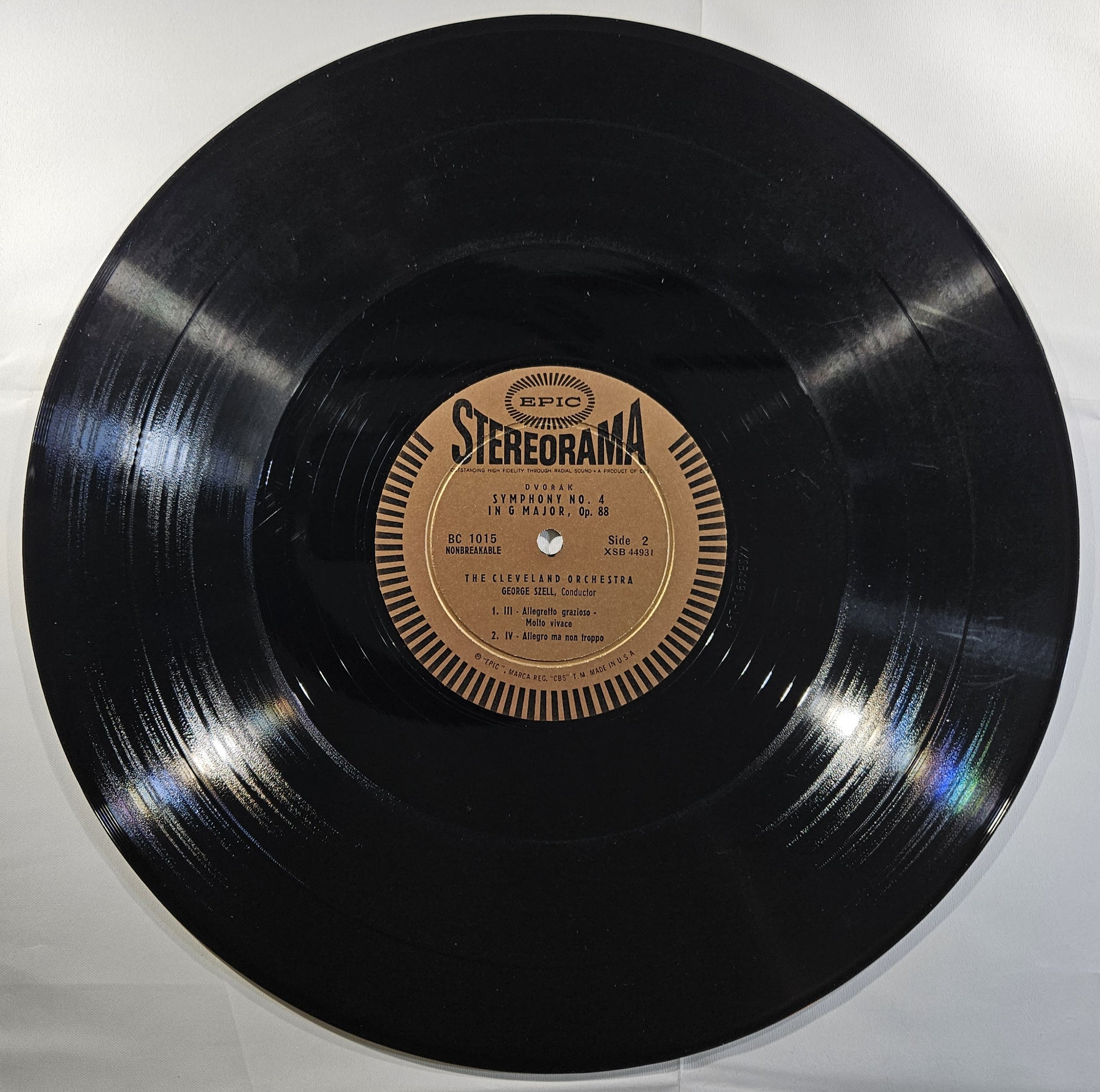 Goerge Szell - Dvorak: Symphony No. 4 in G Major, Op.88 [Used Vinyl Record LP]