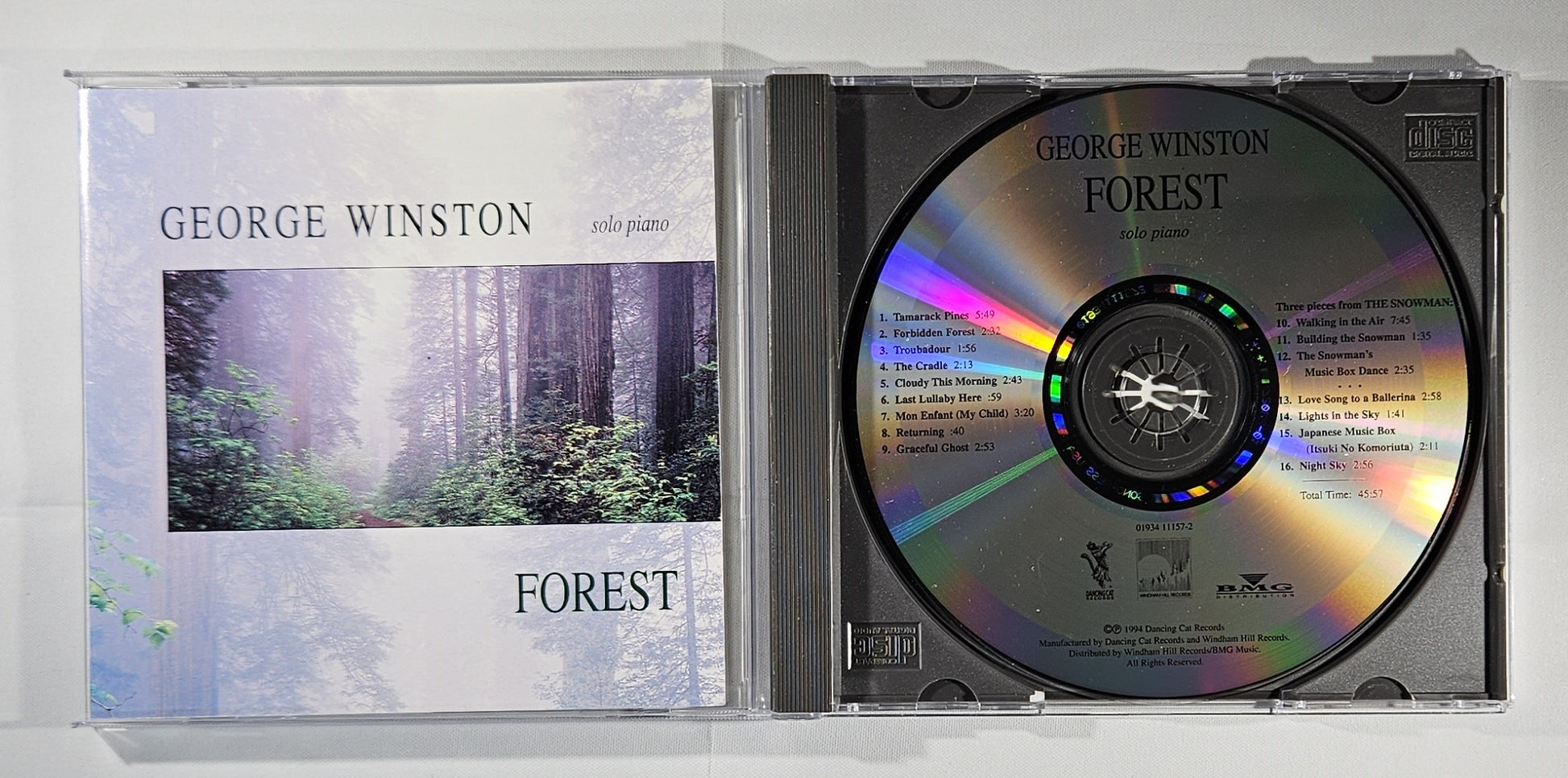 George Winston - Forest [1997 Reissue] [Used CD]