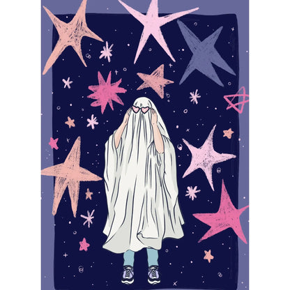 Ghost 99 Piece Mini Jigsaw Puzzle Puzzledly