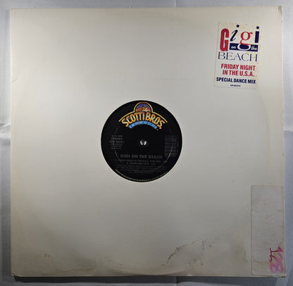 Gigi on the Beach - Friday Night in the U.S.A. [1989 Promo] [Used Vinyl Record 12" Single]