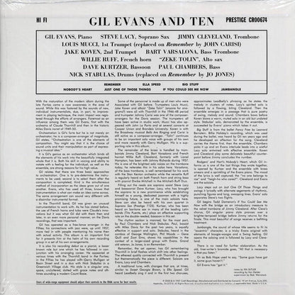 Gil Evans - Gil Evans & Ten [2023 RSD Reissue Remastered 180G Mono] [New Vinyl Record LP]