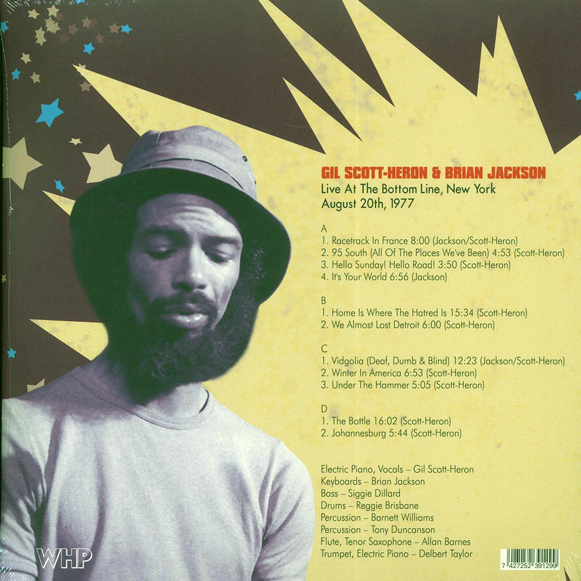 Gil Scott-Heron / Brian Jackson - Live [2023 Unofficial] [New Double Vinyl Record LP]