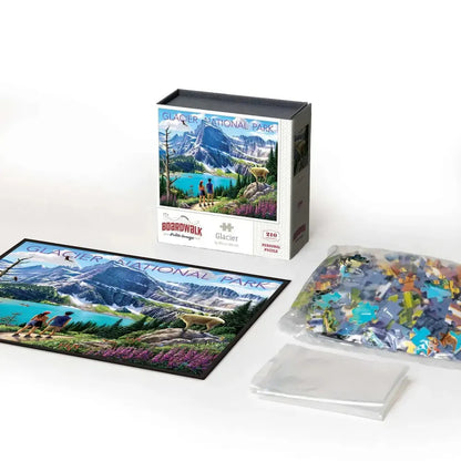 Glacier National Park 210 Piece Jigsaw Puzzle Boardwalk