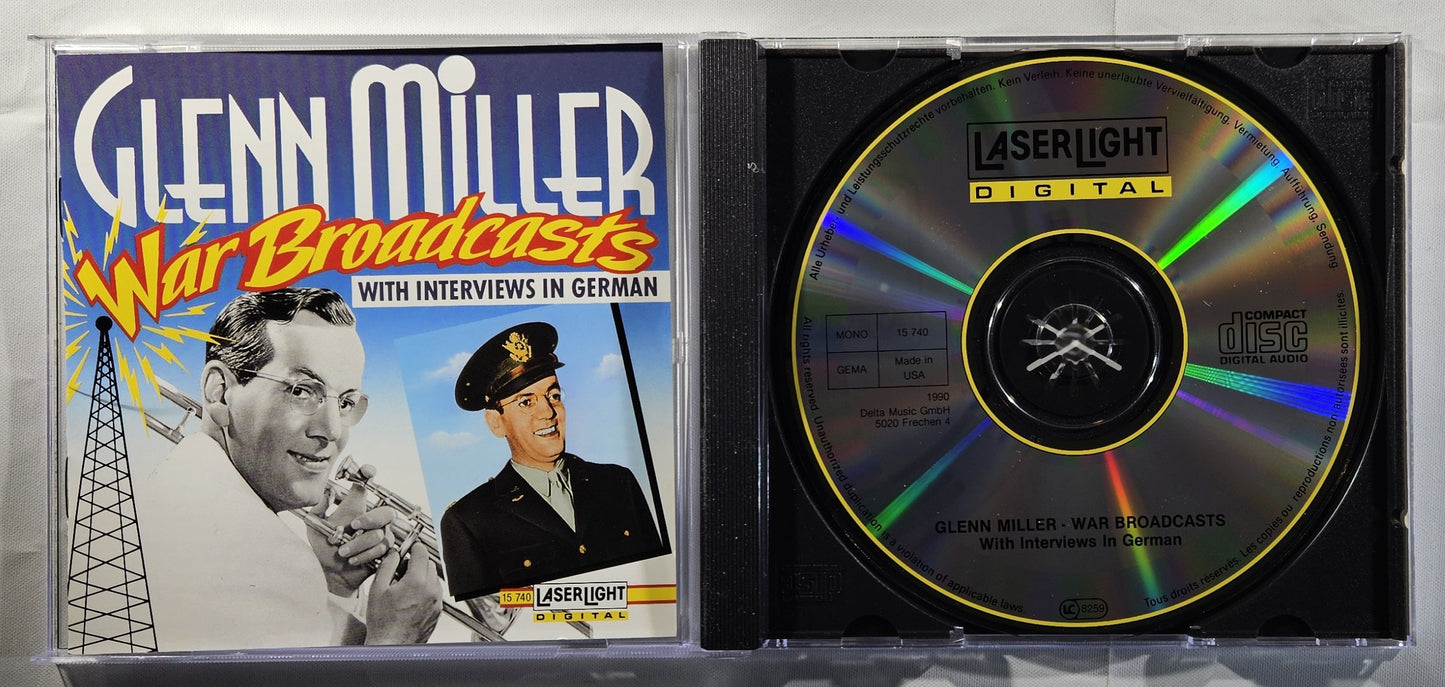 Glenn Miller - War Broadcasts With Interviews in German [1991 Mono] [Used CD]