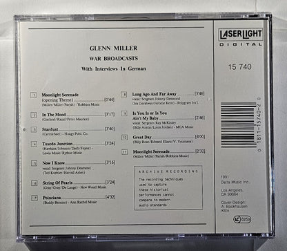 Glenn Miller - War Broadcasts With Interviews in German [1991 Mono] [Used CD]