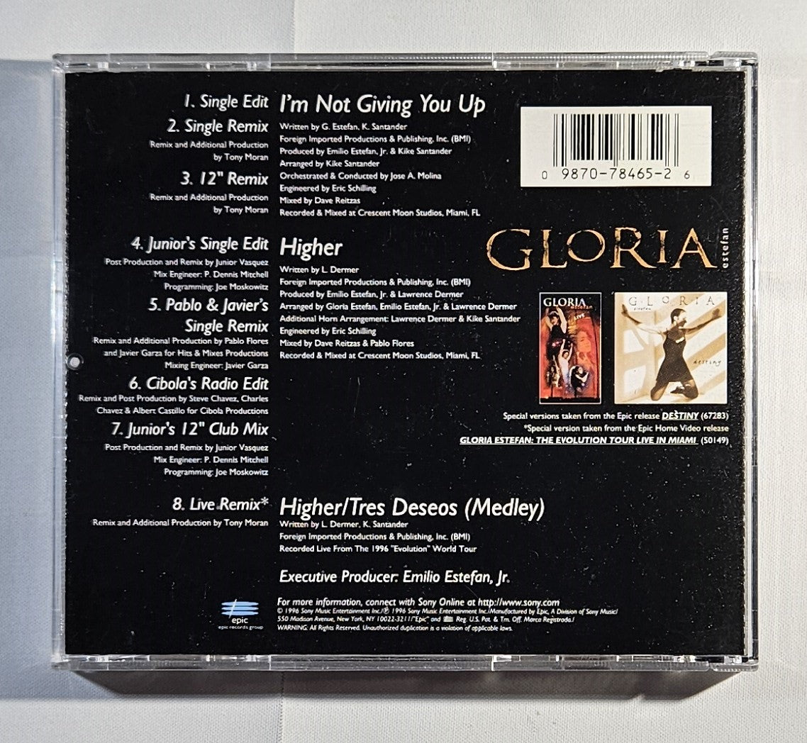 Gloria Estefan - I'm Not Giving You Up / Higher [1996 Used CD Single]