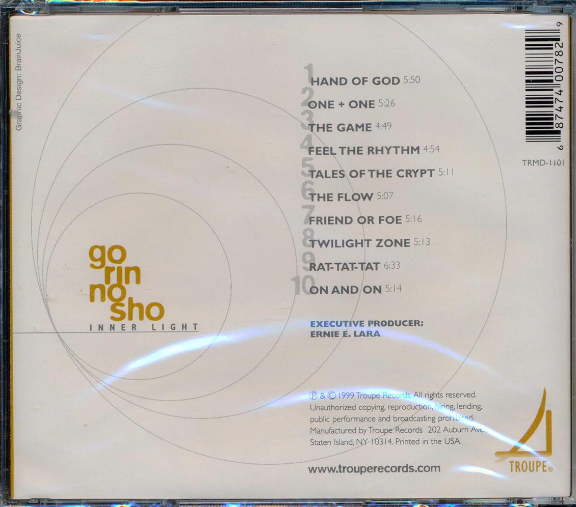 Go Rin No Sho - Inner Light [1999 New CD]
