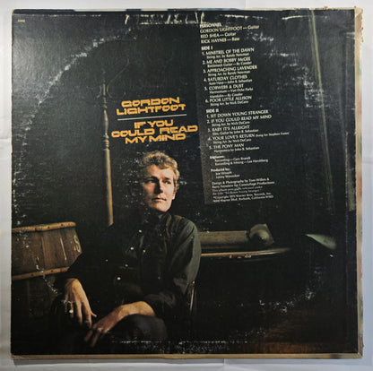 Gordon Lightfoot - If You Could Read My Mind [1970 Used Vinyl Record LP]