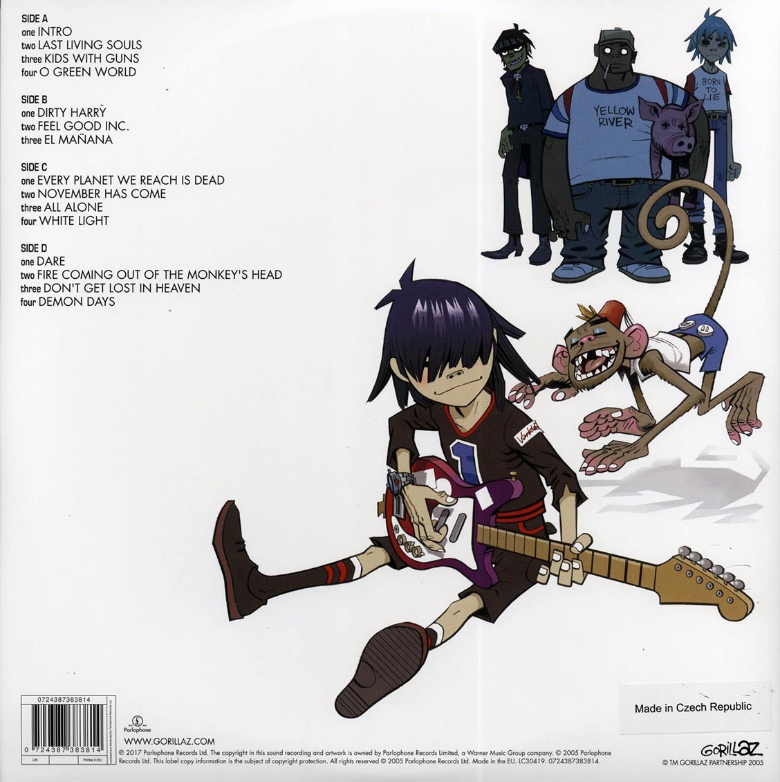 Gorillaz - Demon Days [2017 Reissue 180G] [New Double Vinyl Record LP]