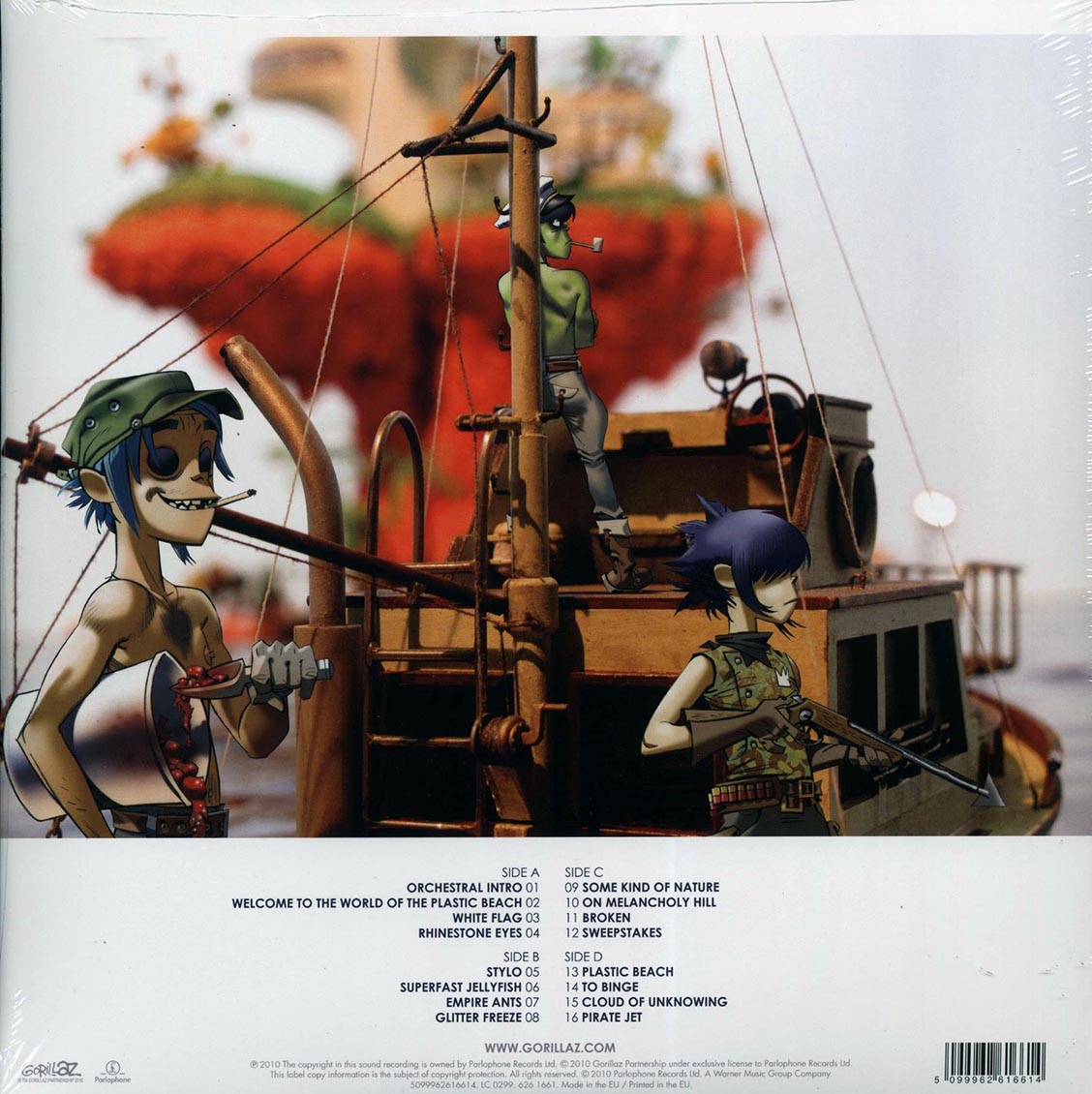 Gorillaz - Plastic Beach [2010 180G] [New Double Vinyl Record LP]