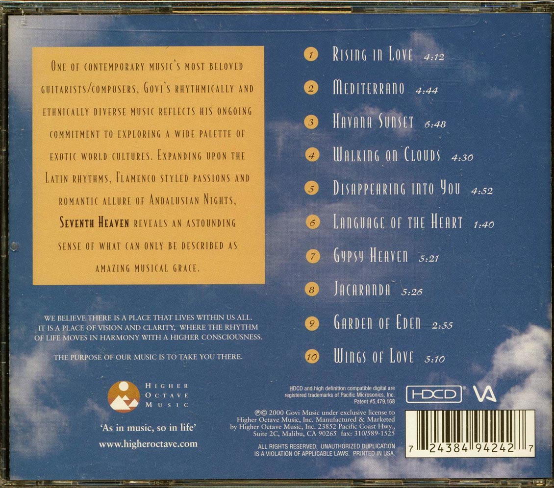 Govi - Seventh Heaven [2000 New HDCD]