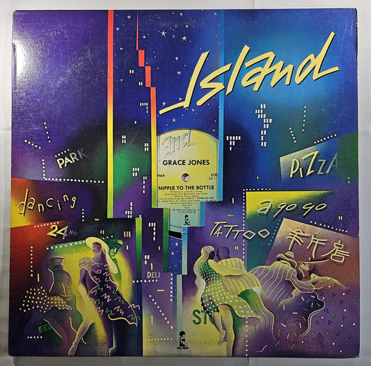 Grace Jones - Nipple to the Bottle [1982 Used Vinyl Record 12" Single]