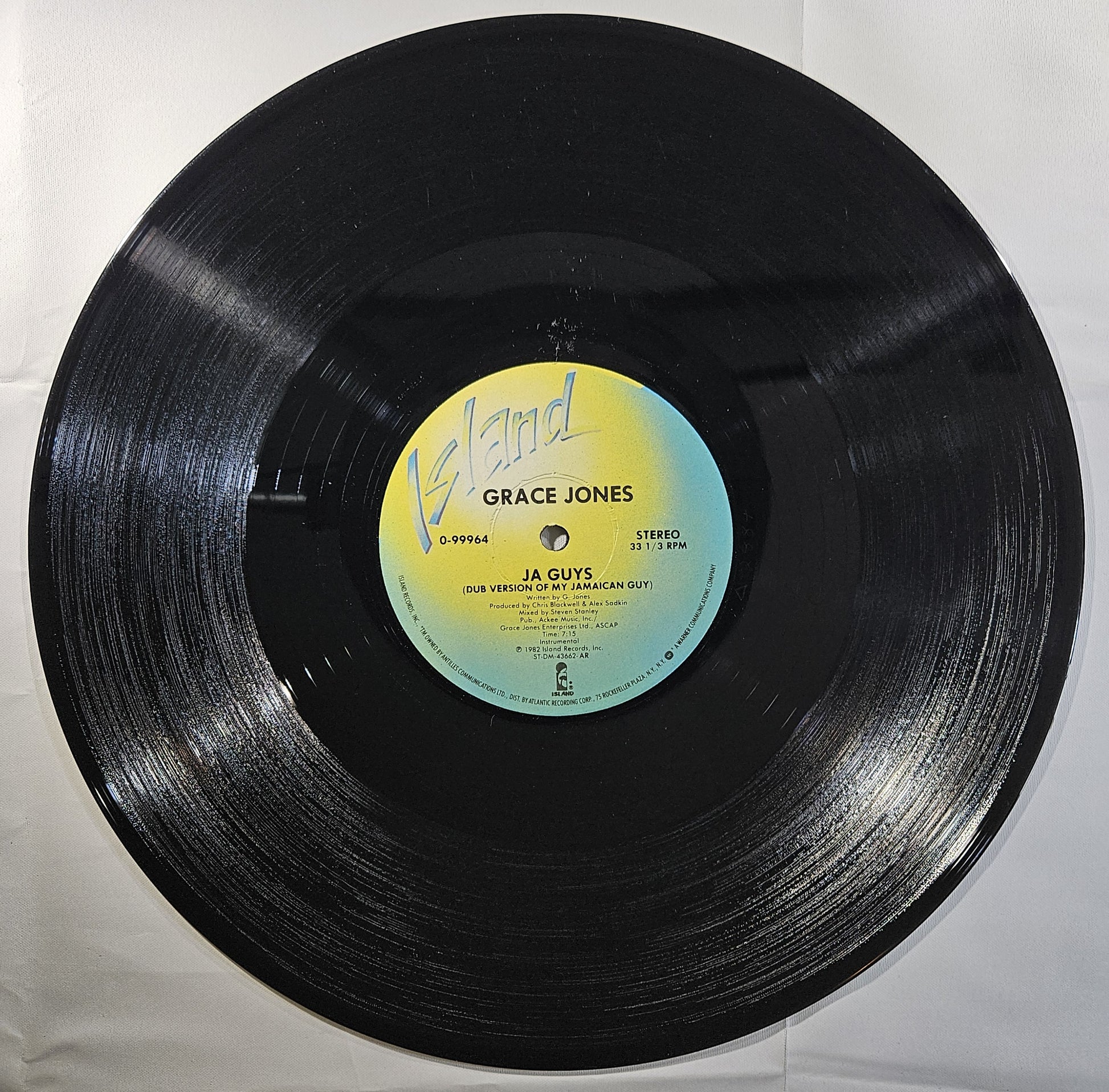 Grace Jones - Nipple to the Bottle [1982 Used Vinyl Record 12" Single]