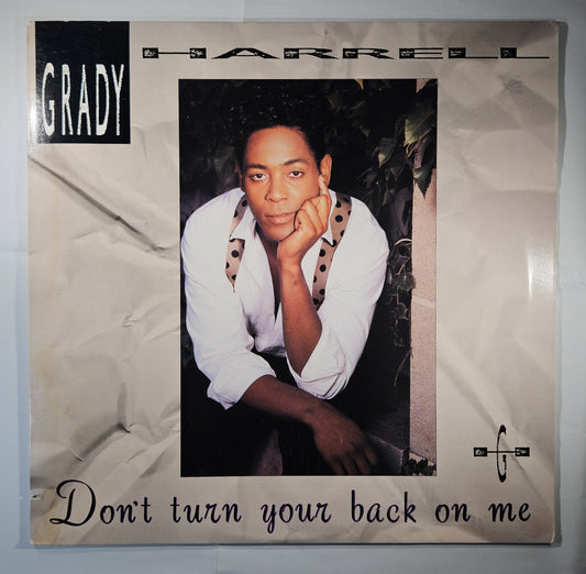 Grady Harrell - Don't Turn Your Back on Me [1990 Used Vinyl Record 12" Single]