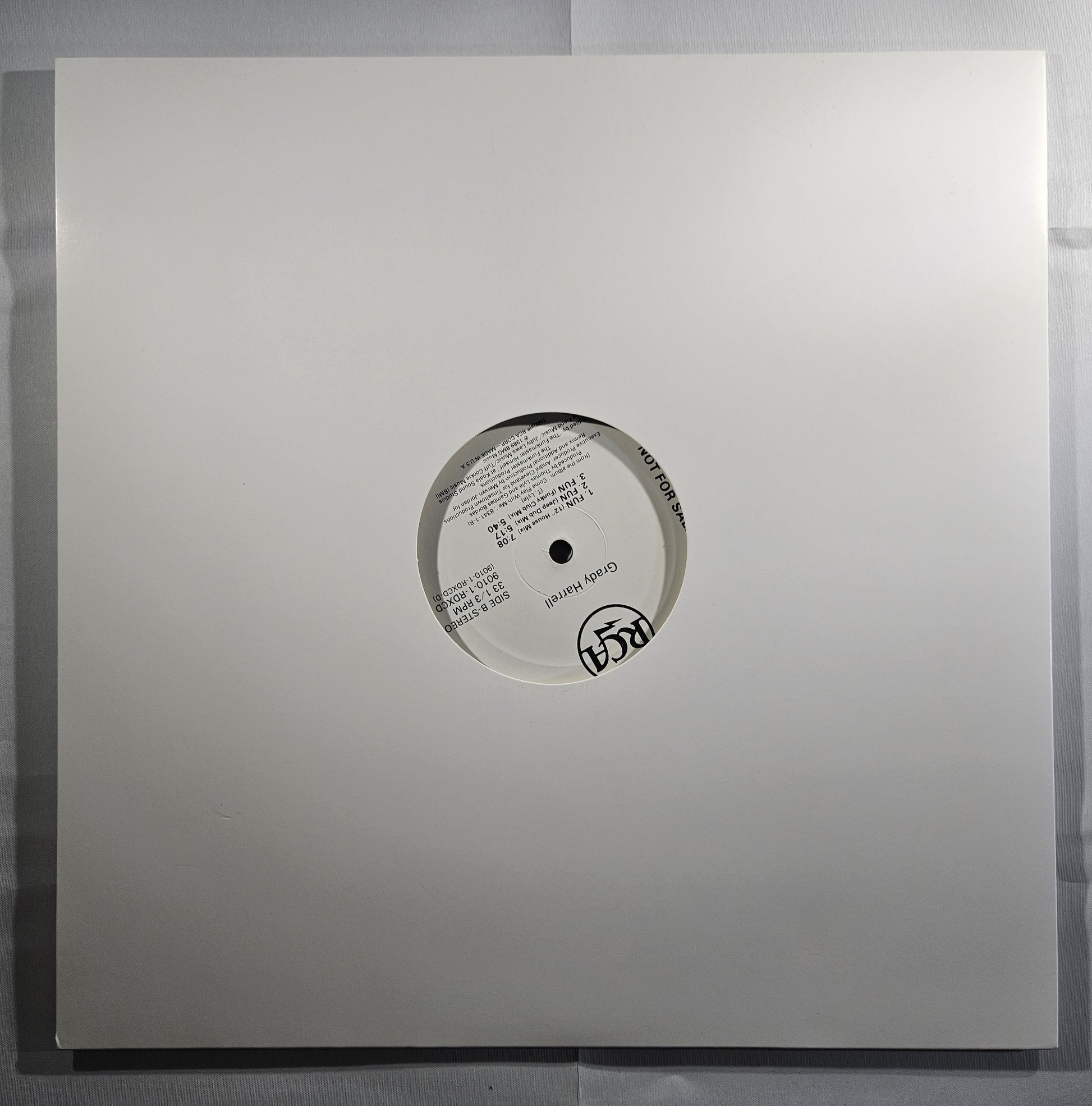Grady Harrell - Fun [1989 Promo] [Used Vinyl Record 12" Single]