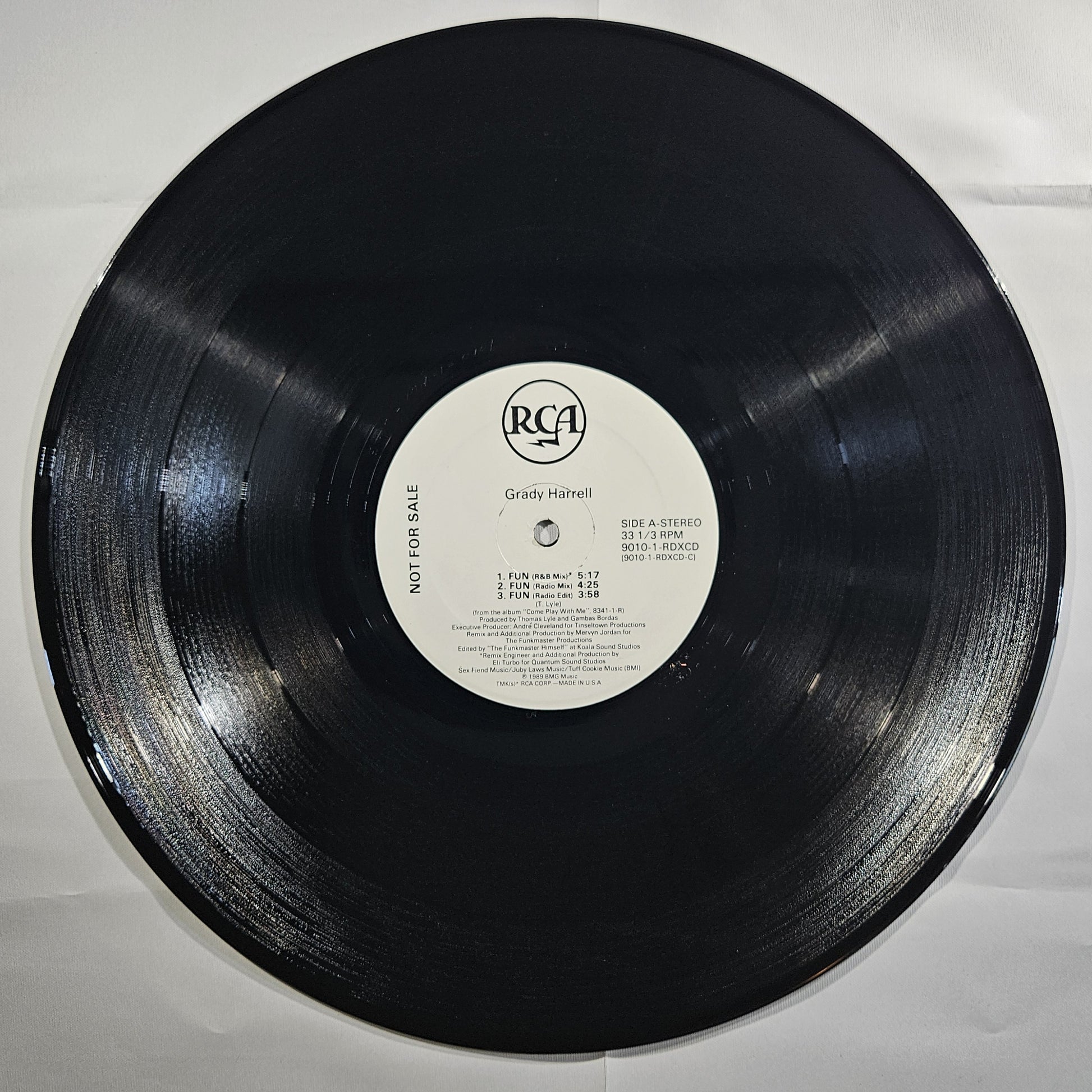 Grady Harrell - Fun [1989 Promo] [Used Vinyl Record 12" Single]