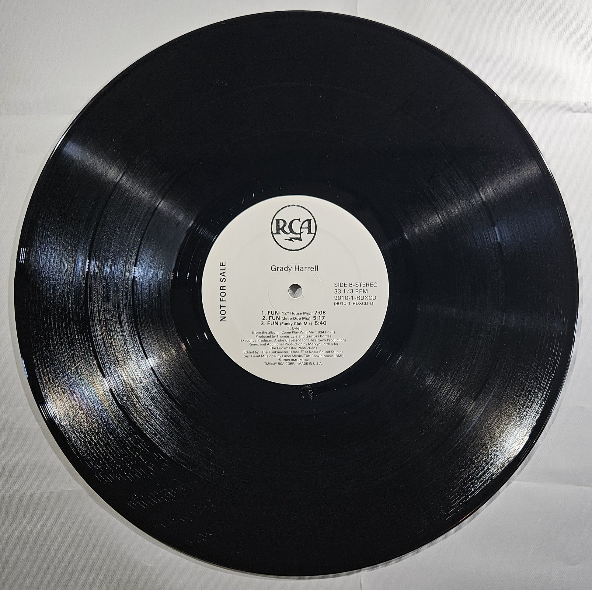 Grady Harrell - Fun [1989 Promo] [Used Vinyl Record 12" Single]