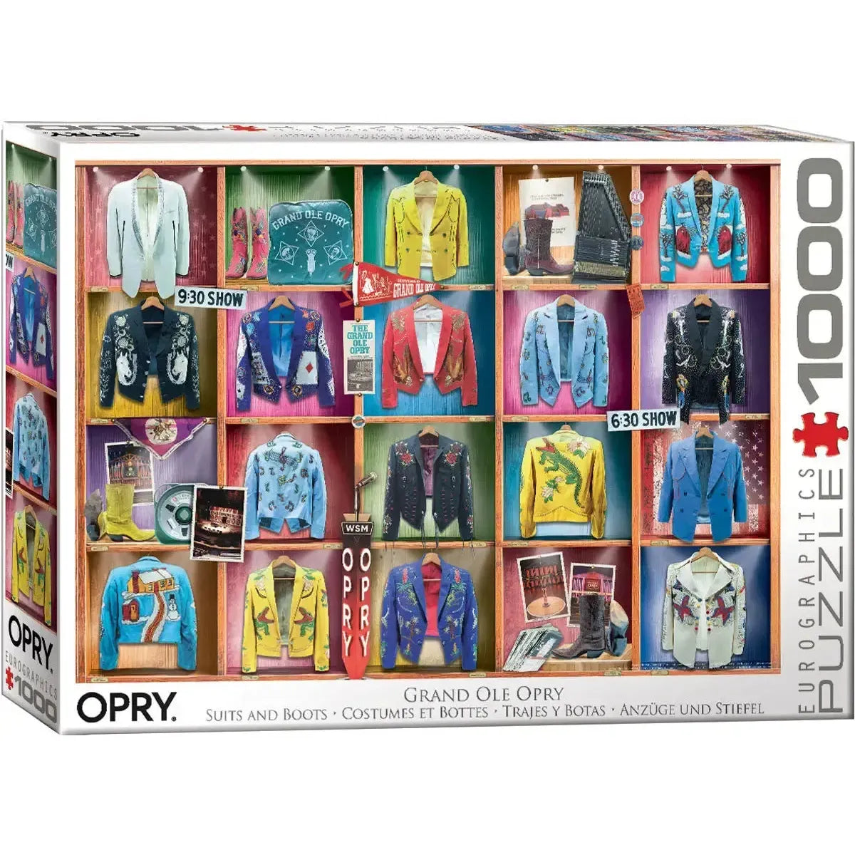Grand Ole Opry Suits & Boots 1000 Piece Jigsaw Puzzle Eurographics