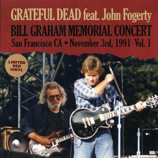 Grateful Dead Feat. John Fogerty - Bill Graham Memorial Concert [2023 Unofficial Red] [New Vinyl Record LP]