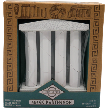 Greek Parthenon Brainteaser Puzzle True Genius