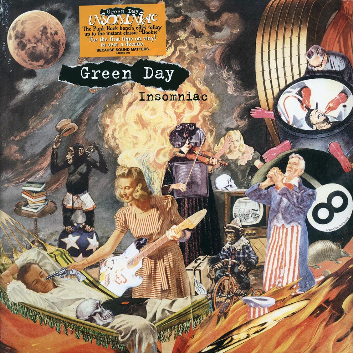 Green Day - Insomniac [2009 Reissue] [New Vinyl Record LP]