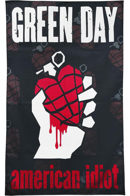 Green Day - American Idiot Textile Poster Flag