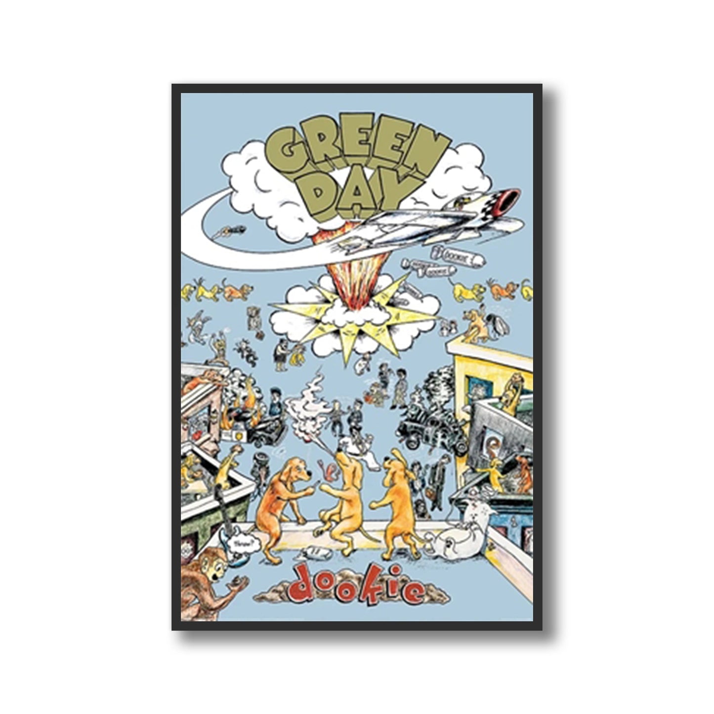 Green Day Dookie Poster