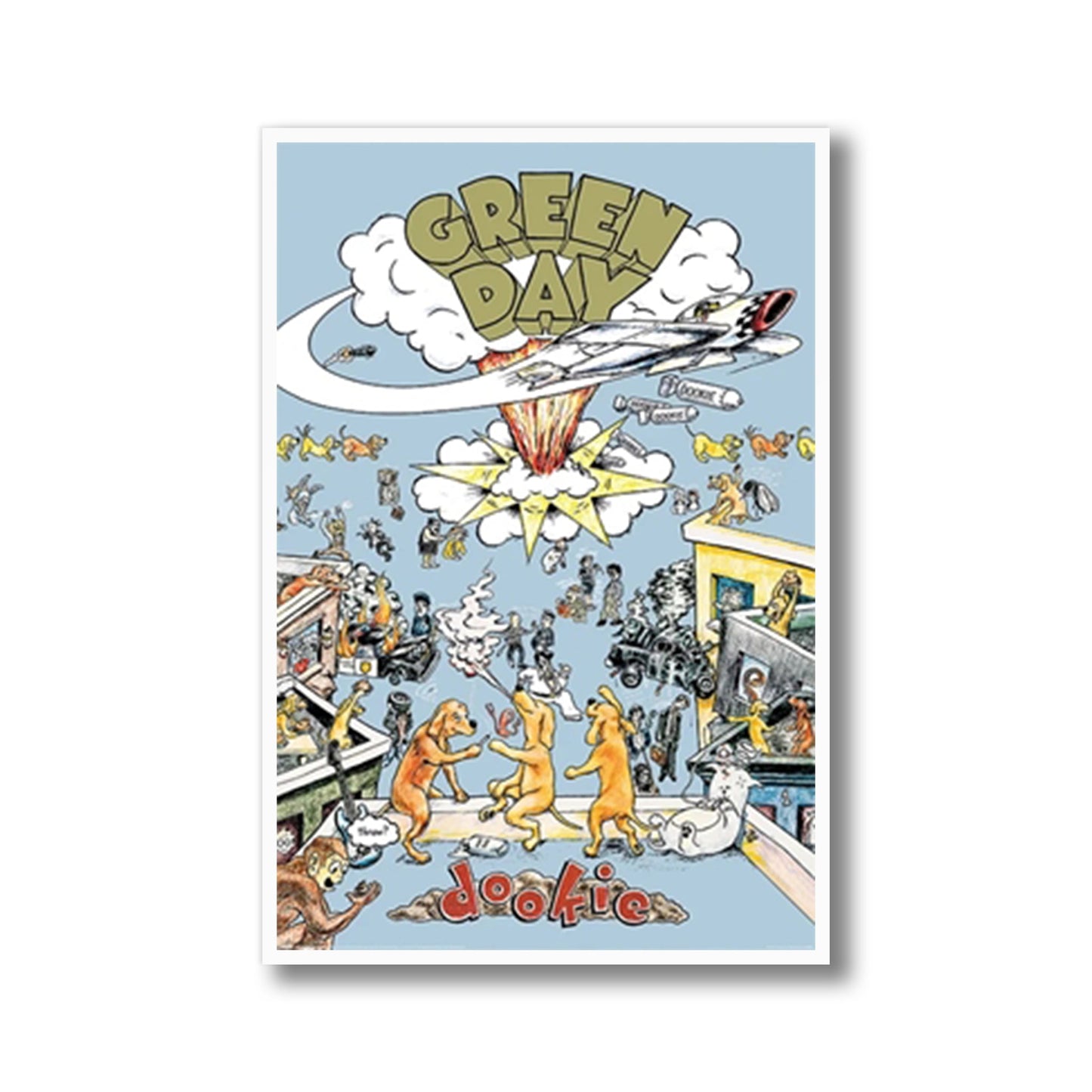 Green Day Dookie Poster
