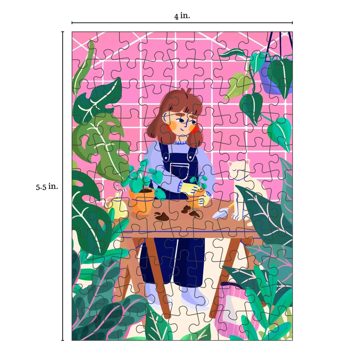 Greenhouse 99 Piece Mini Jigsaw Puzzle Puzzledly