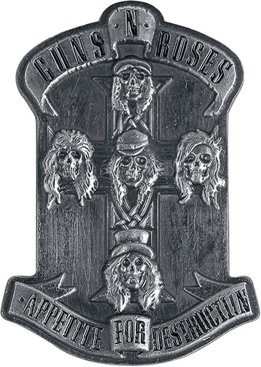 Guns N Roses - Appetite for Destruction Pin Badge