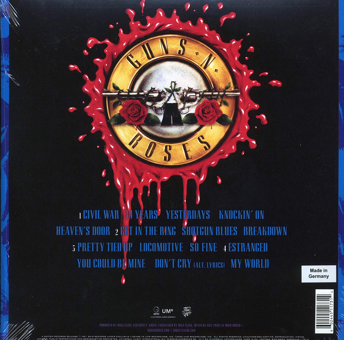 Guns N' Roses - Used Your Illusion II [2022 Reissue Remastered 180G] [New Double Vinyl Record LP]