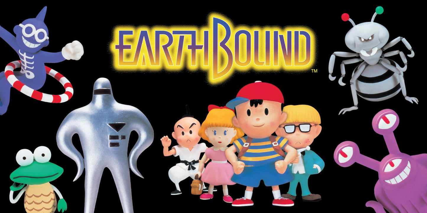 Earthbound SNES Video Game Cartridge Super Nintendo 1995