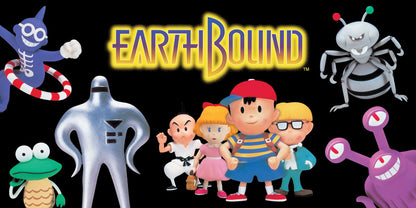 Earthbound SNES Video Game Cartridge Super Nintendo 1995